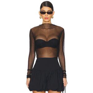 Free People x REVOLVE Minding My Business Top in Black NEW